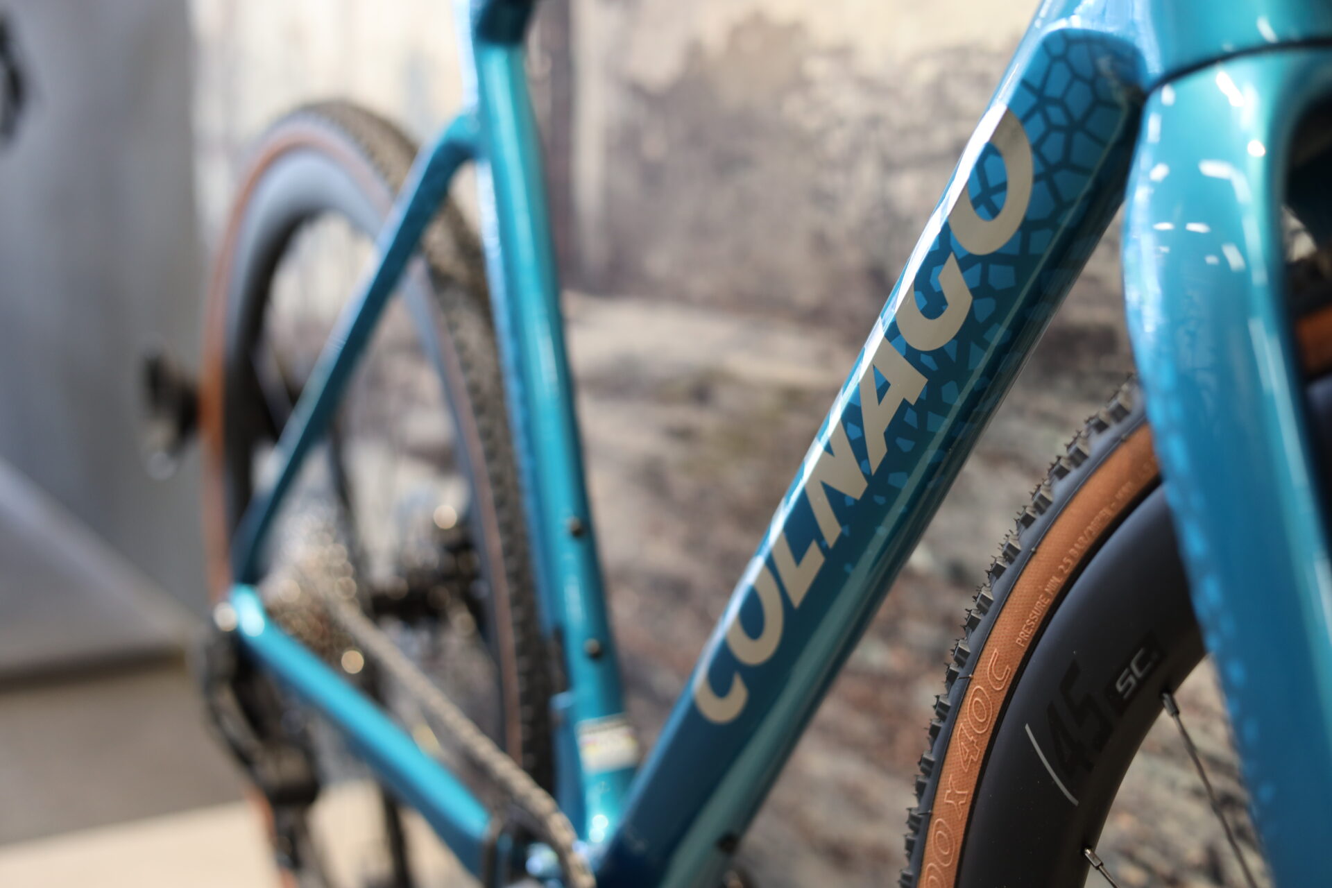 Colnago G4X – Gravelbike – 52 and 54 cm – GRX 1x12 – Fulcrum Lite – Blauw thumbnail 3