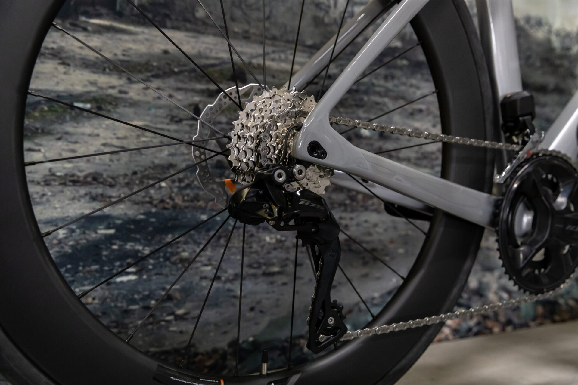 Sensa Giulia Supremo – Road bike – Shades of Grey – Maat 55 thumbnail 3