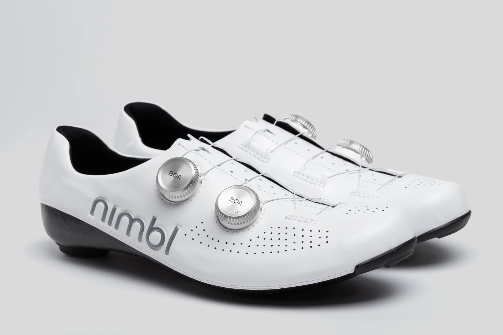 Nimbl Ultimate – Cycling shoes – White/Silver thumbnail 2