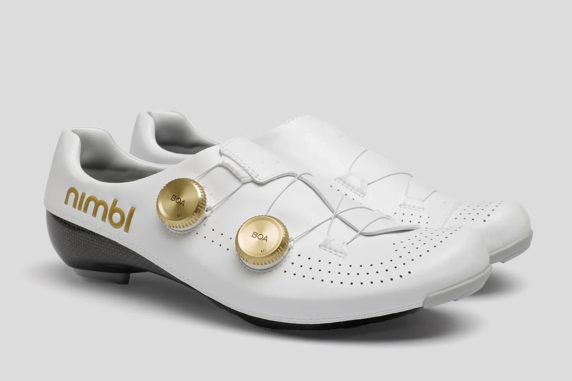 Nimbl Ultimate Glide – Cycling shoes – White/Gold – 2026 thumbnail 2