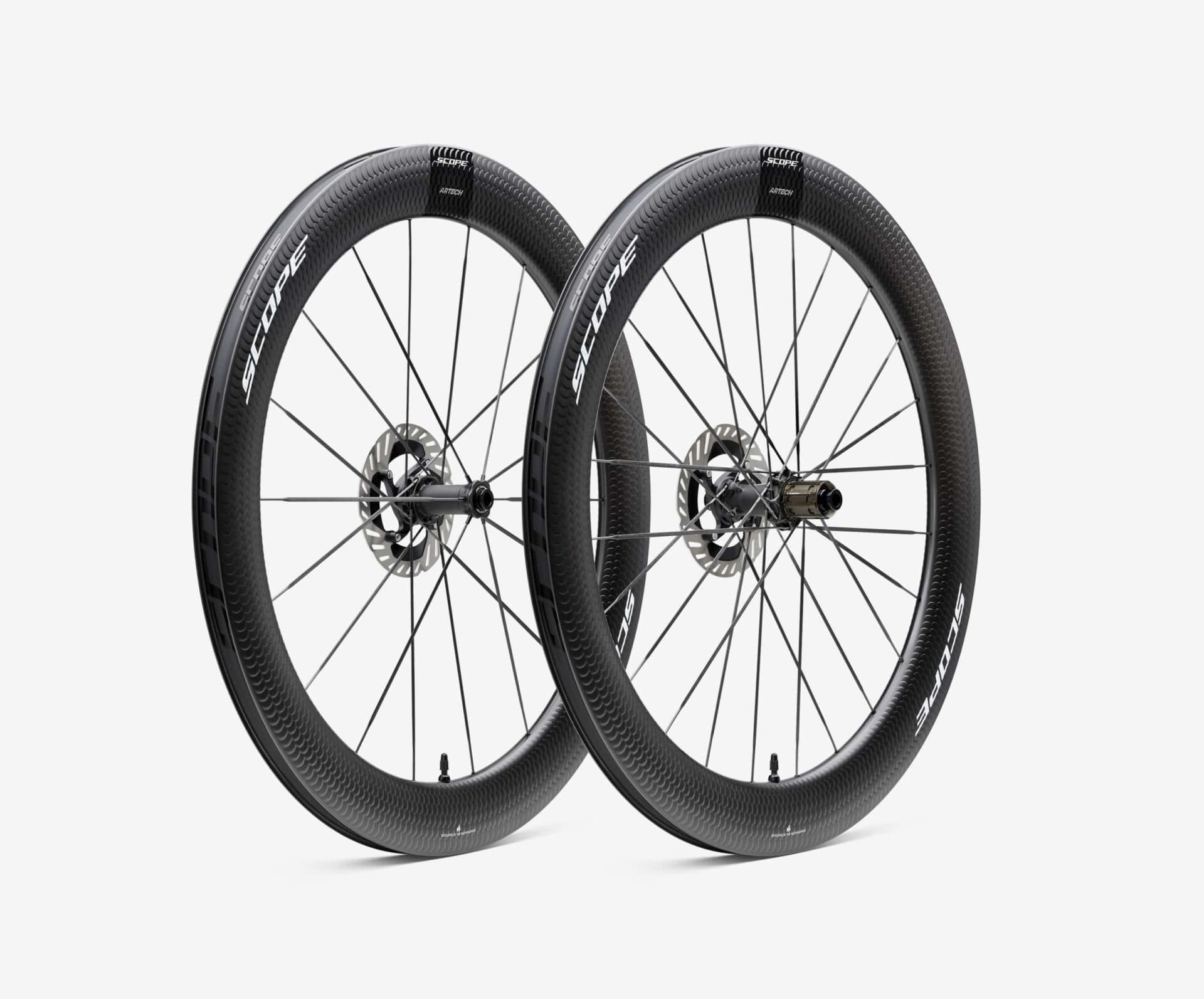 Scope Artech 6A – Carbon Wheelset – Disc – Zwart thumbnail 2