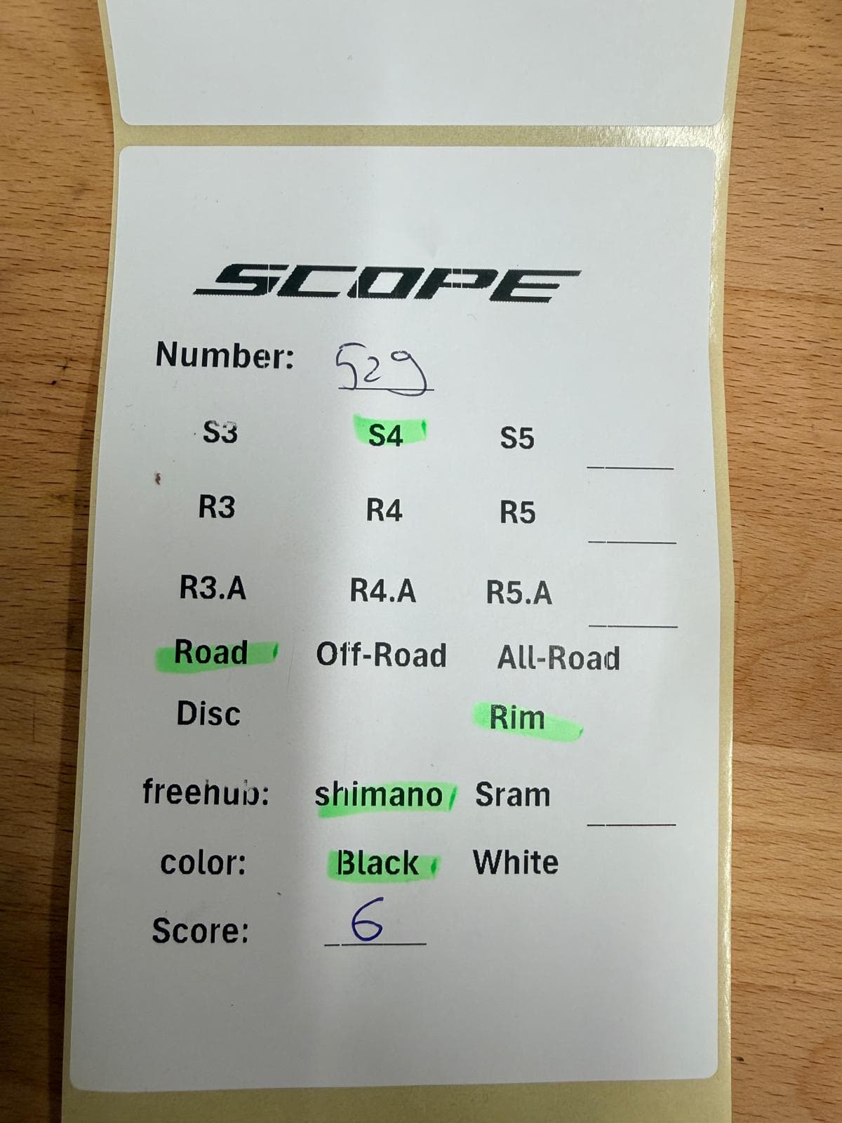Scope s4 rim brake – Wheelset – Shimano thumbnail 2