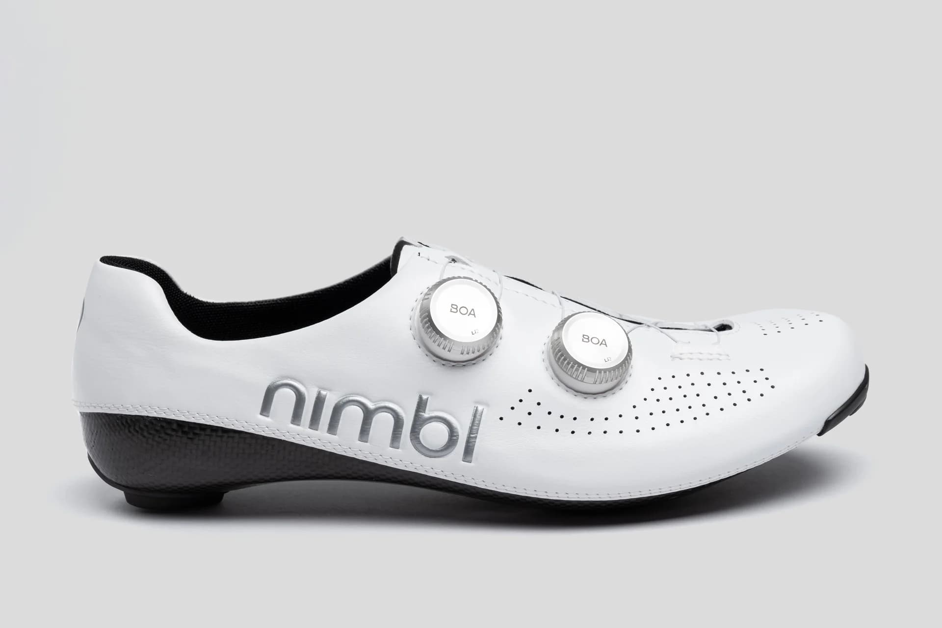 Nimbl Ultimate – Cycling shoes – White/Silver thumbnail 1