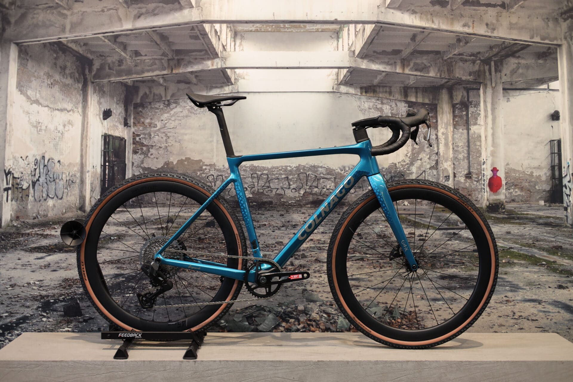 Colnago G4X – Gravelbike – 52 and 54 cm – GRX 1x12 – Fulcrum Lite – Blauw