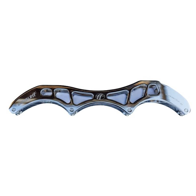 Double FF A1 Frames – Zilver – Aluminum "W"-Extrusion – Inline Skate Frame