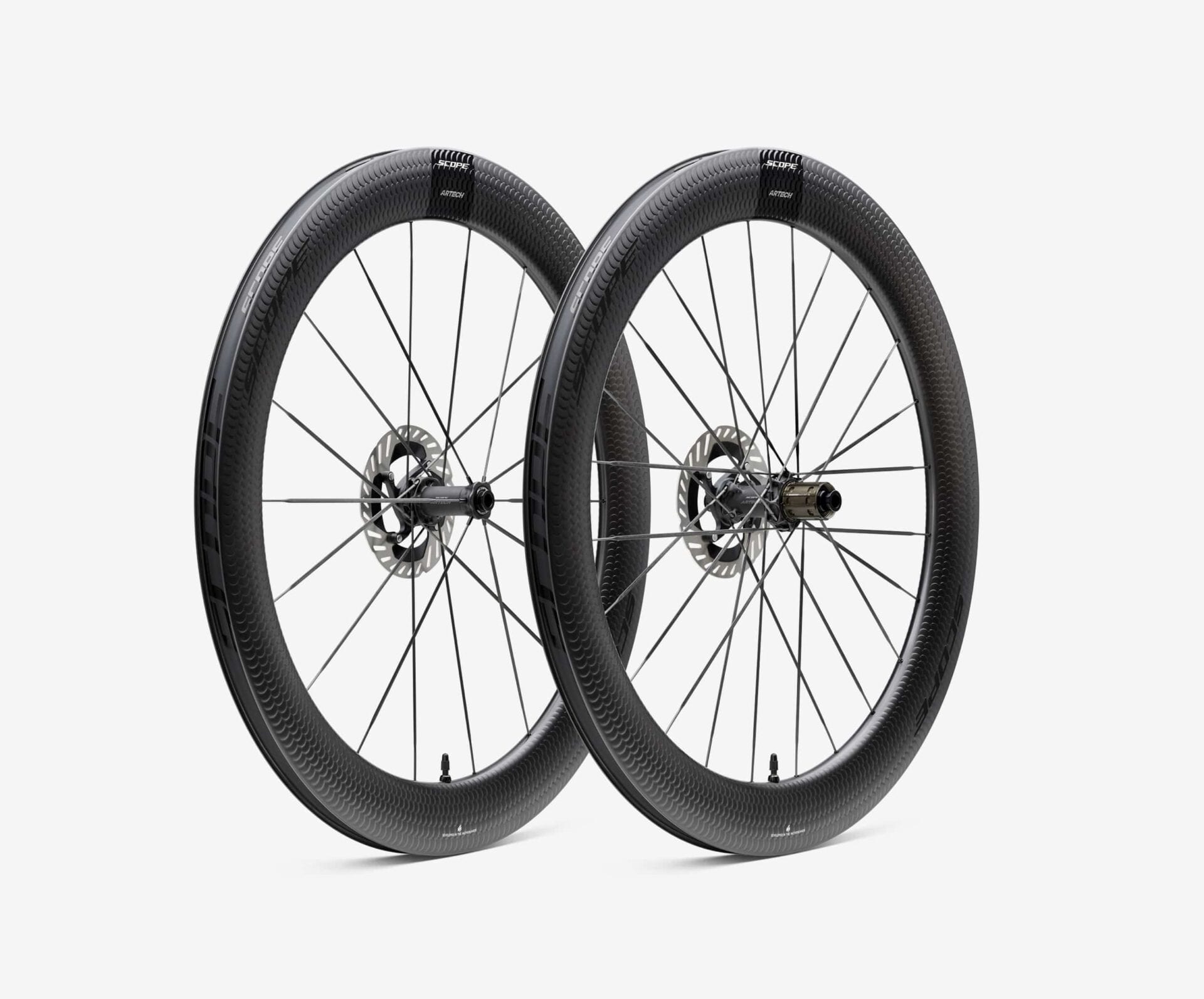 Scope Artech 6 – Carbon Wheelset – Disc – Zwart
