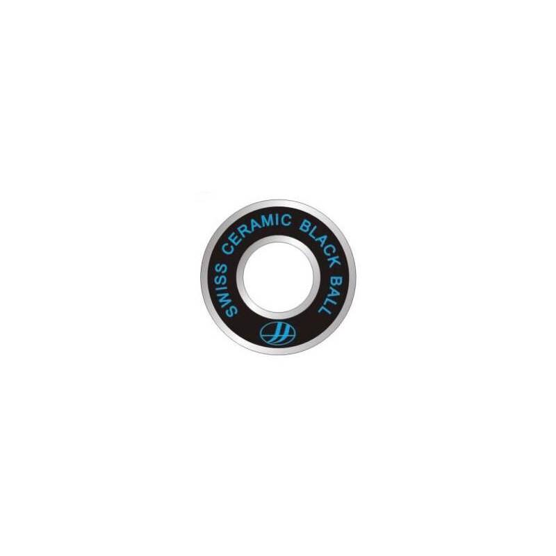 Double FF Swiss Ceramic "7" Black Ball Bearings – Ceramic Bearings – 16 pcs
