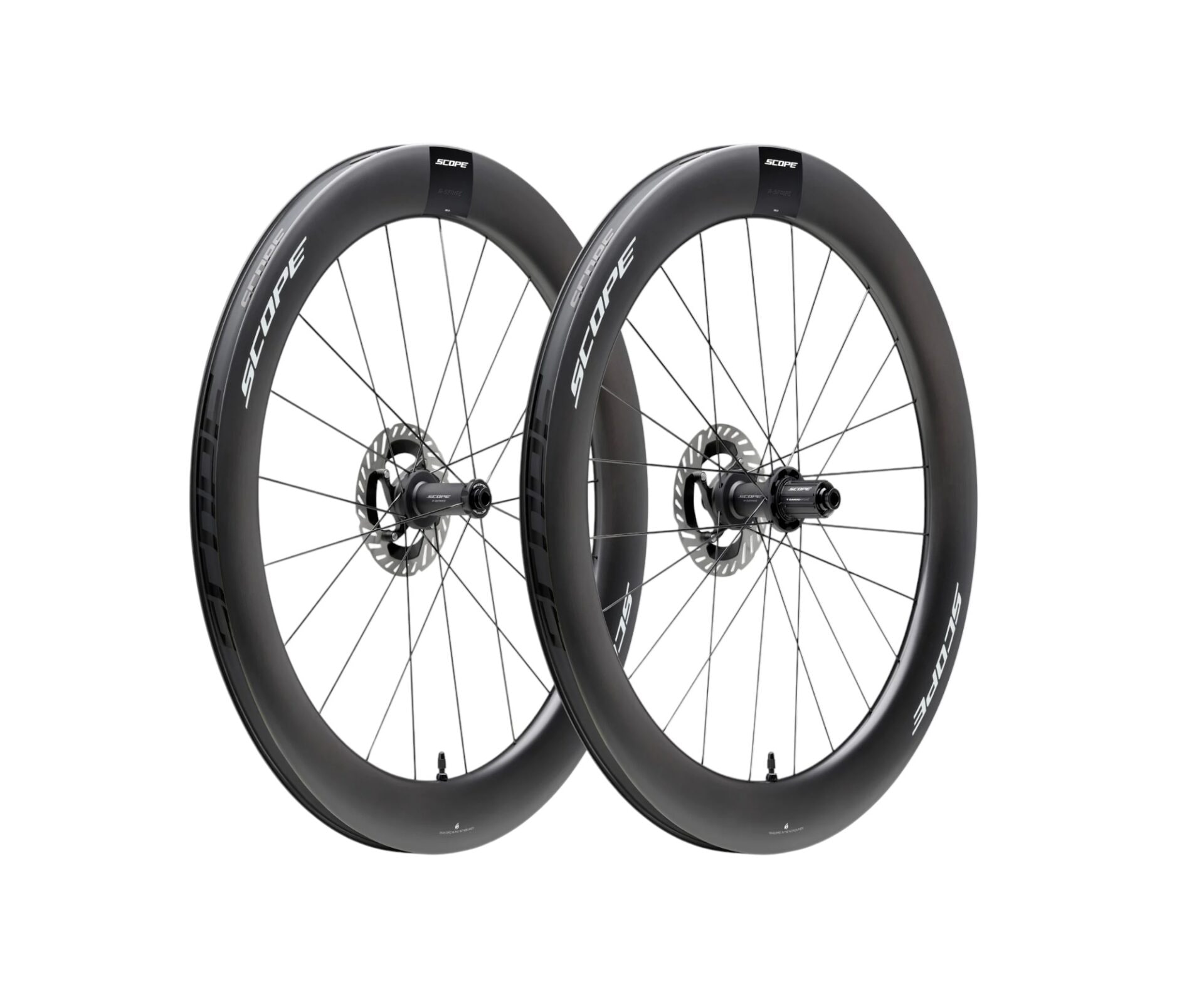 Scope R6.A – Carbon Wheelset – Disc – Wit